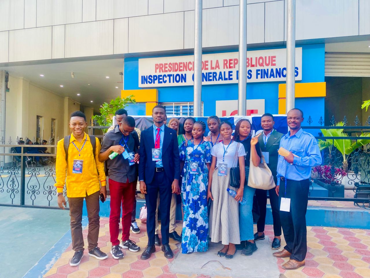 VISITE DE LA COORDINATION A L'INSPECTION GENERALE DES FINANCES